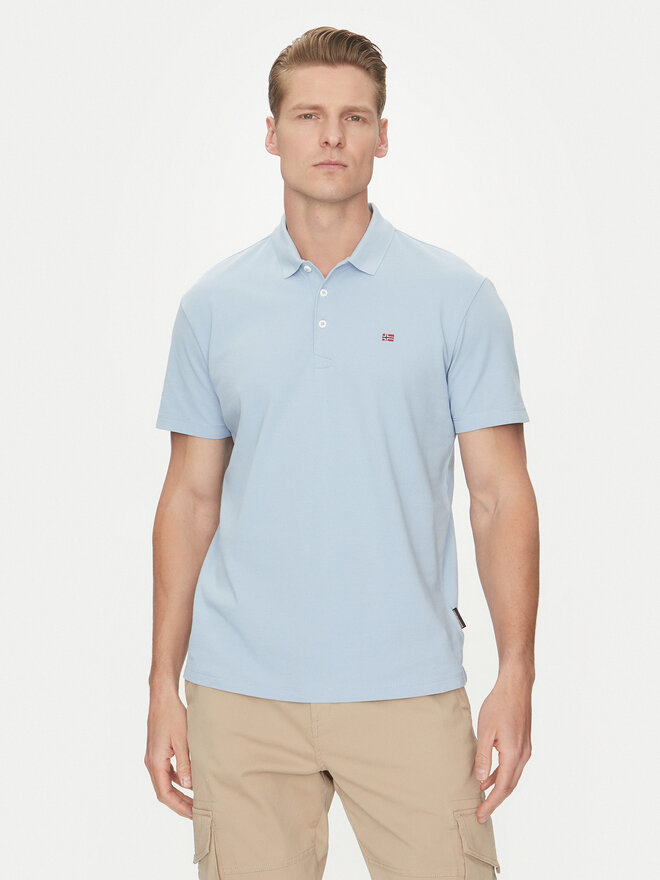 Napapijri Napapijri Pólóing Ealis NP0A4H8B Kék Regular Fit
