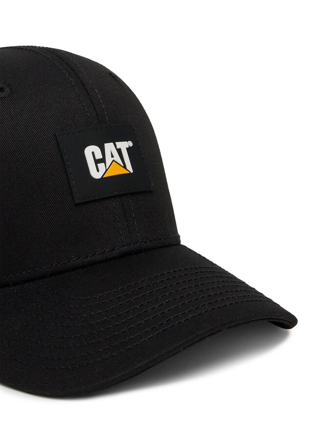 CATerpillar Шапка с козирка CATerpillar Logo Label Unstructured 1090031-10158 Черен