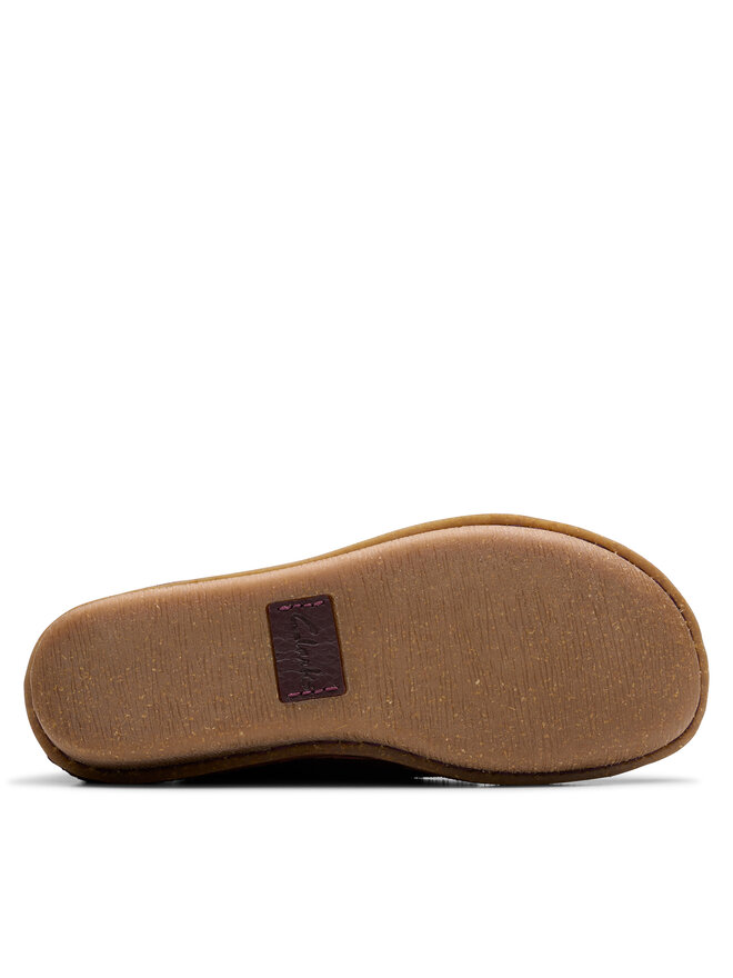 Clarks Półbuty Clarks Funny Dream 26179094 Bordowy