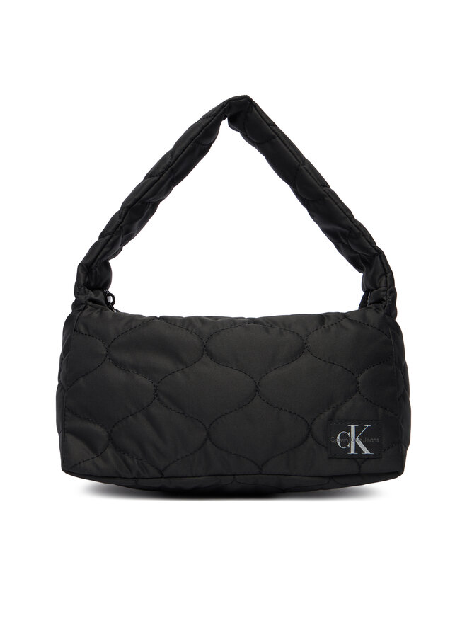 Calvin Klein Дамска чанта Calvin Klein Quilted Shoulder Bag IU0IU00724 Черен
