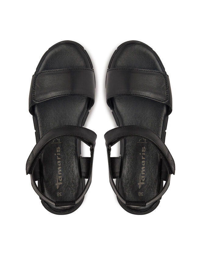 Tamaris Sandały Tamaris 1-28209-44 Czarny