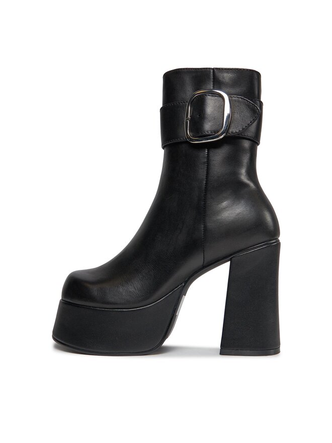 Steve Madden Μποτάκια Steve Madden Siren Bootie SM11002628 SM11002628-017 Μαύρο