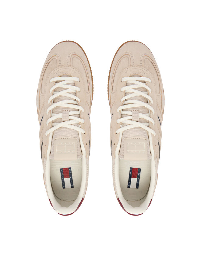 Tommy Jeans Sneakers Tommy Jeans The Greenwich Edge Suede EM0EM01662 Écru
