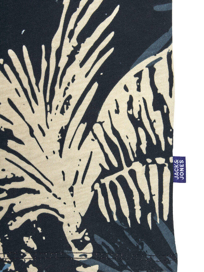 Jack&Jones Junior Jack&Jones Junior T-Shirt Hawaii 12269894 Dunkelblau Regular Fit