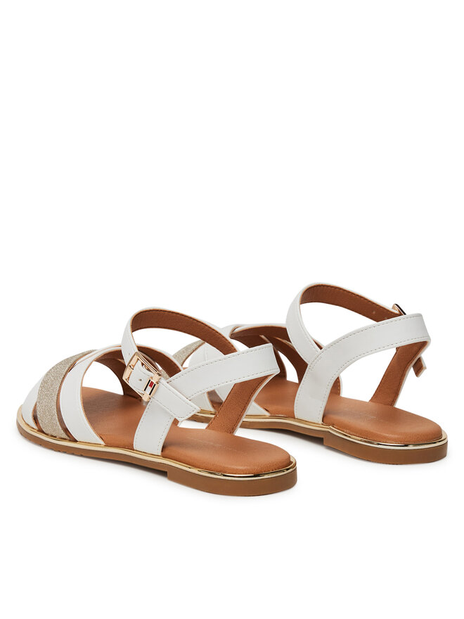 Tommy Hilfiger Sandale Tommy Hilfiger T3A2-33779-0273X S Alb
