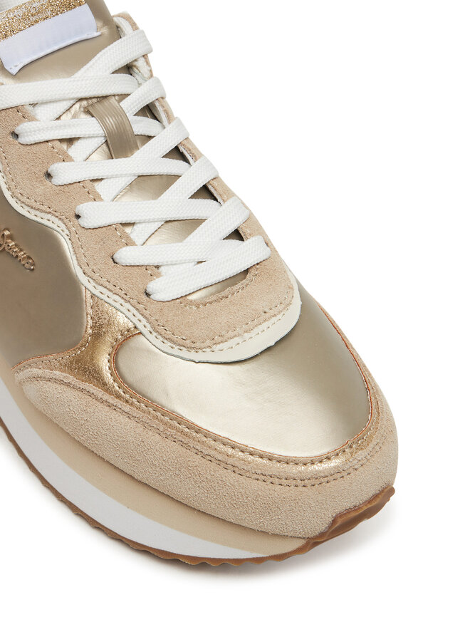 Pepe Jeans Αθλητικά Pepe Jeans Rusper Shine PLS60033 Μπεζ