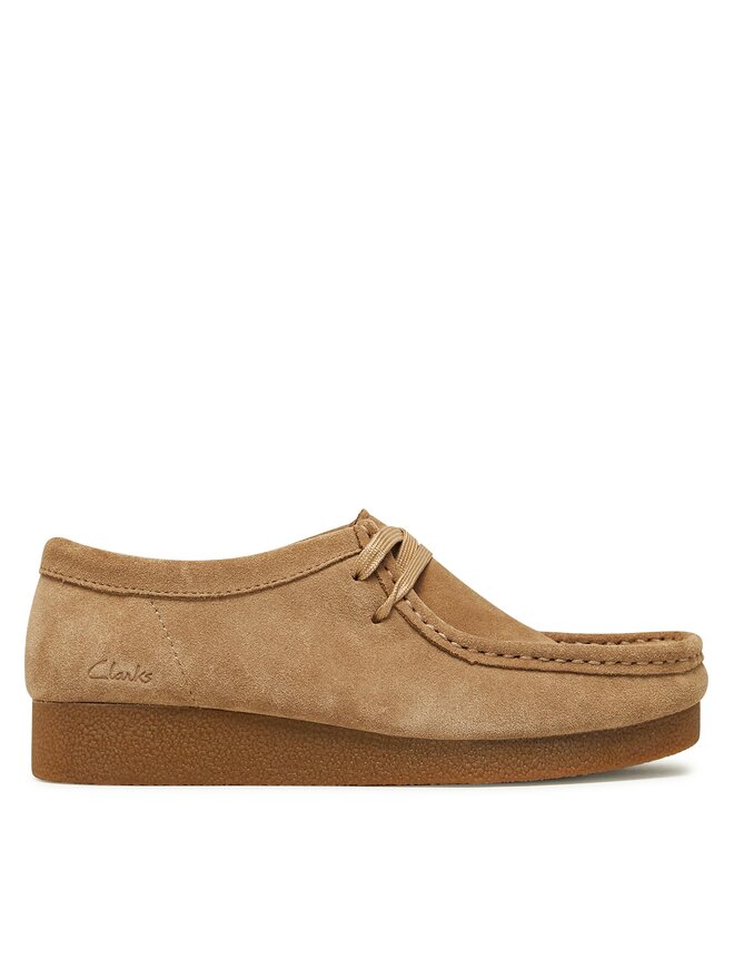 Clarks Pantofi Clarks WallabeeEvoSh 261747474 Bej
