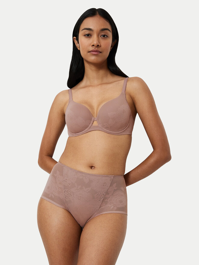Triumph Triumph Nedrček s kostjo Wild Rose Sensation 10205990 Rjava