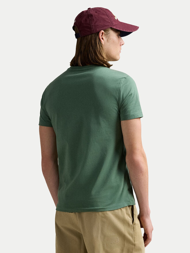 Polo Ralph Lauren Polo Ralph Lauren T-Shirt 710671438432 Grün Custom Slim Fit