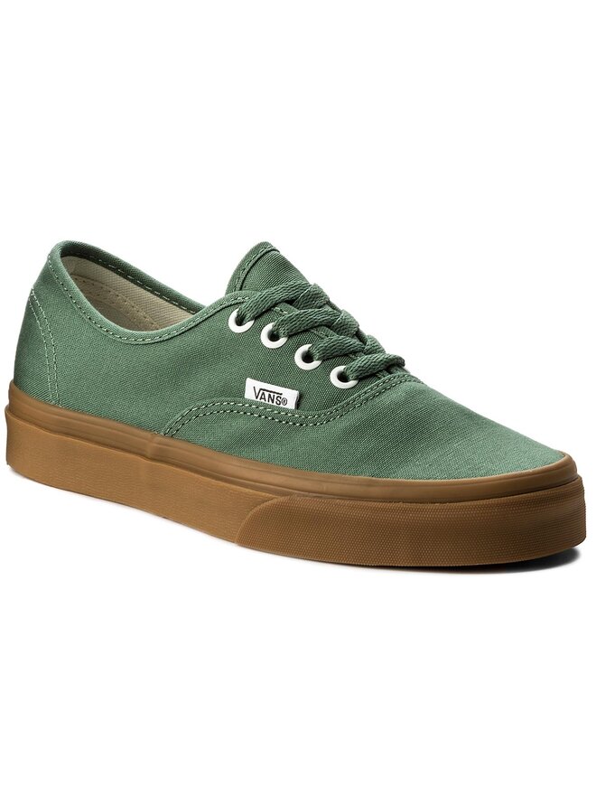 Vans authentic duck green top