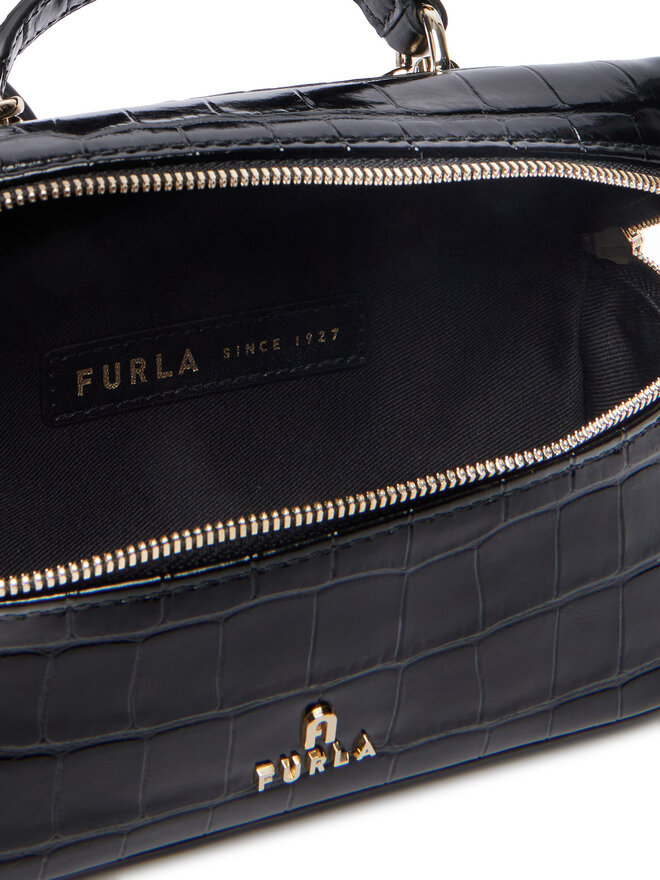 Furla Handtasche Furla Camelia Micro WE00625 BX4255 O6000 Schwarz