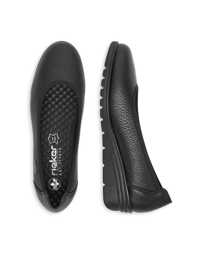 Rieker Halbschuhe Rieker L5360-00 Schwarz