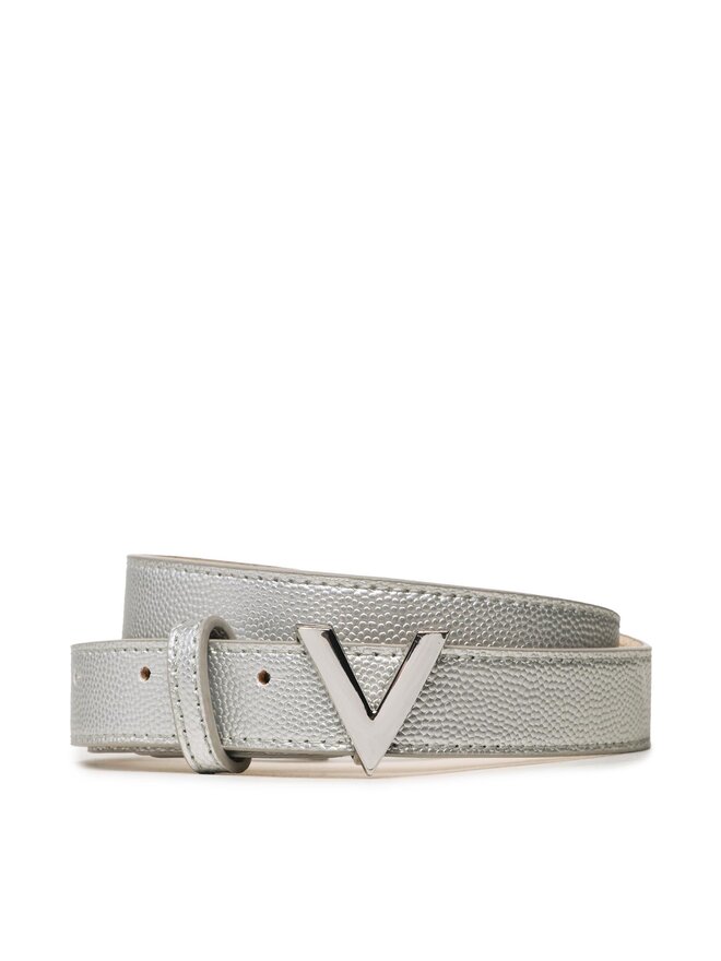 Valentino Жіночий ремінь Valentino Divina VCS1R456GN Срібний