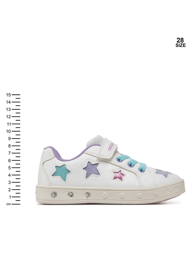 Geox Sneakers Geox J Skylin J558WB 0BCKC C0653 S Weiß