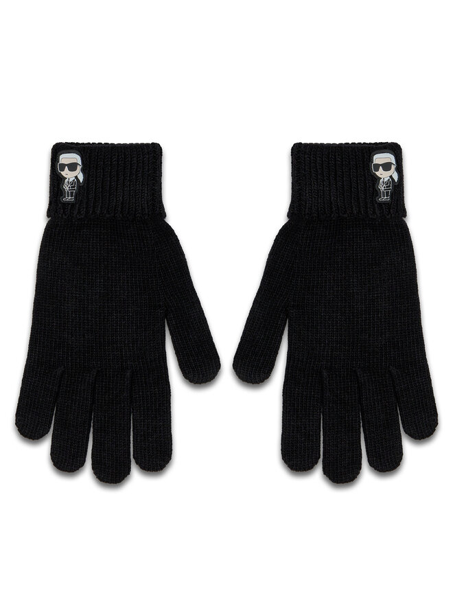 KARL LAGERFELD Guantes de mujer KARL LAGERFELD 236W3608 Negro