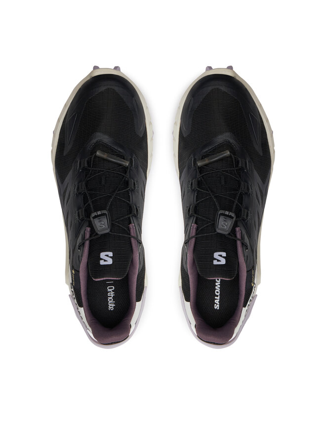 Salomon Buty do biegania Salomon Supercross 4 Gore-Tex L47461800 Czarny