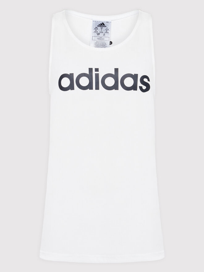 adidas adidas Топ Essentials Loose Logo GL0567 Білий Regular Fit