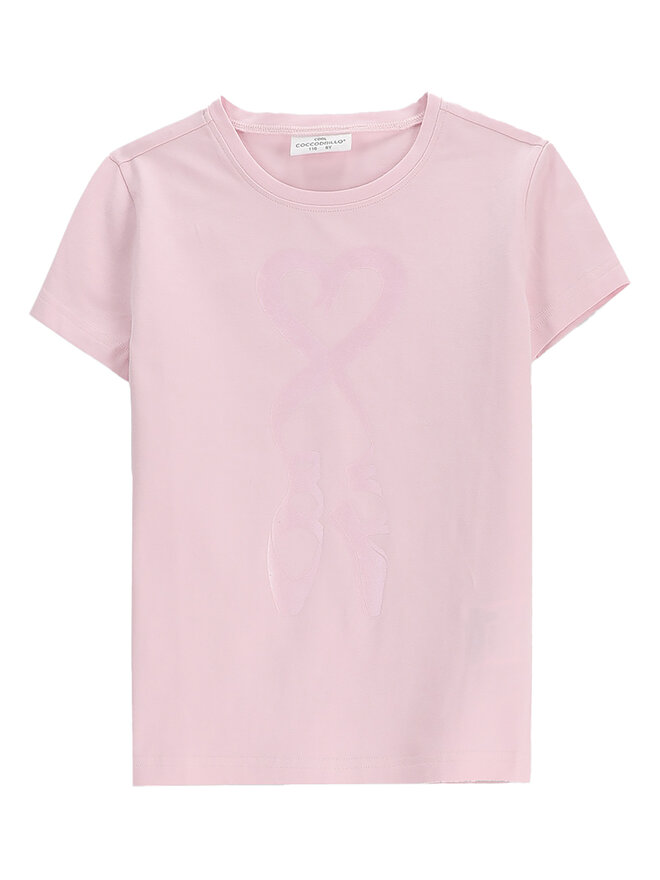 Coccodrillo Coccodrillo T-Shirt WC5143229VGB Rosa Regular Fit