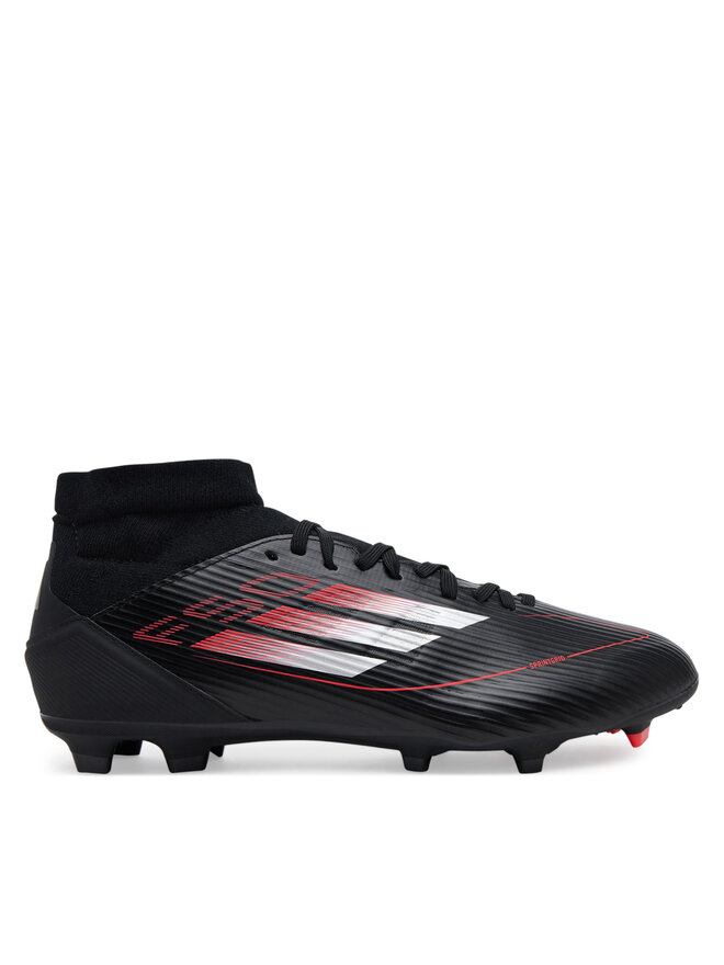 adidas Buty do piłki nożnej adidas F50 League Mid Firm/Multi-Ground JI0435 Czarny