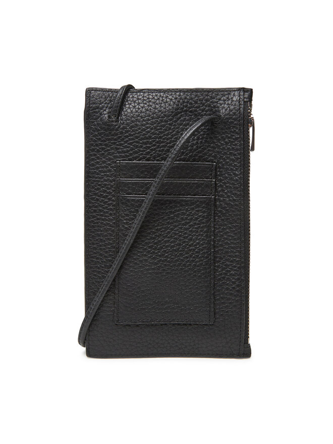 Calvin Klein Τσαντάκι Κινητού Calvin Klein Foil Emboss Phone Crossbody LV04D1037G Μαύρο