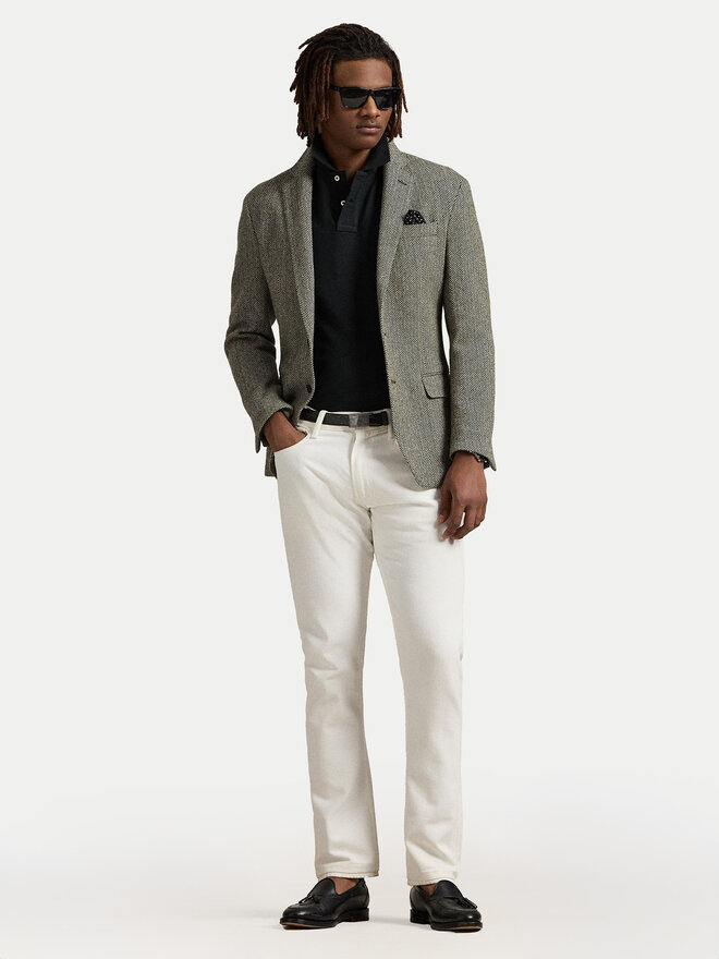 Polo Ralph Lauren Polo Ralph Lauren Поло Core Replen 710782592 Чорний Custom Slim Fit