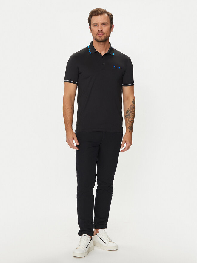 BOSS Boss Poloshirt Paul Pro 50506203 Schwarz Slim Fit