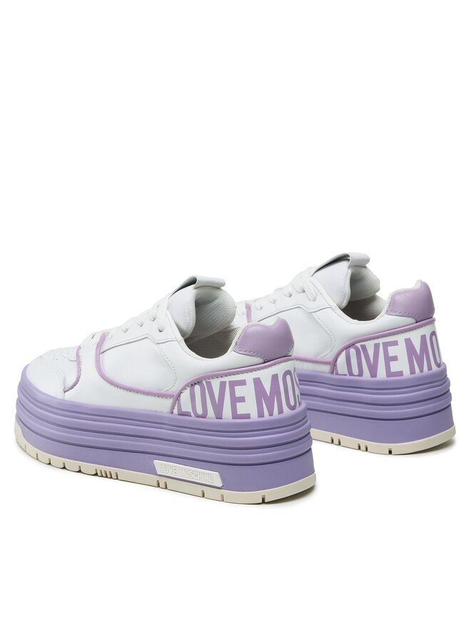 LOVE MOSCHINO Сникърси LOVE MOSCHINO JA15426G1GIAO10D Бял