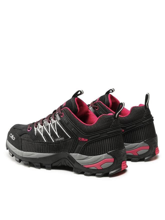 CMP Παπούτσια πεζοπορίας CMP Rigel Low Wmn Trekking Shoes Wp 3Q54456 Μαύρο