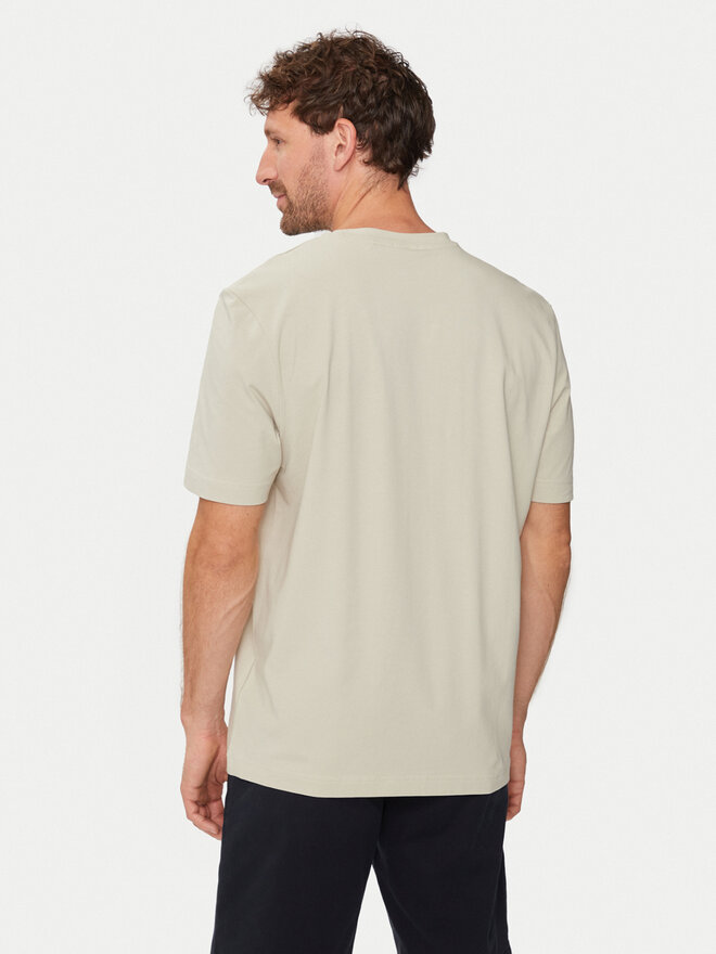 BOSS BOSS Camiseta Tchup 50473278 Beis Relaxed Fit