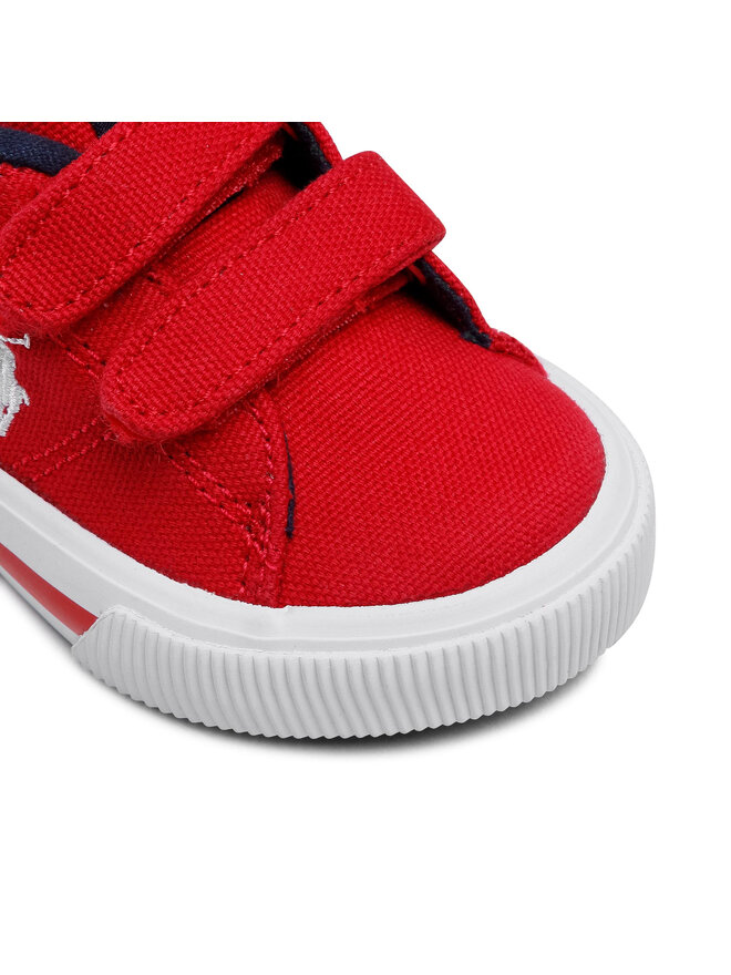 Polo Ralph Lauren Sneakers aus Stoff Polo Ralph Lauren Elmwood Ez RF102963 Rot