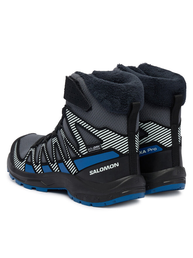 Salomon Śniegowce Salomon Xa Pro V8 Winter Waterproof L47857400 Szary