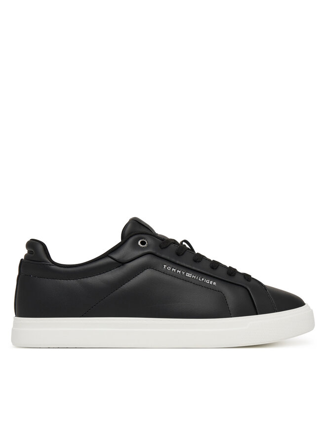 Tommy Hilfiger Sneakers Tommy Hilfiger Icon Court Light Premium FM0FM05837 Schwarz