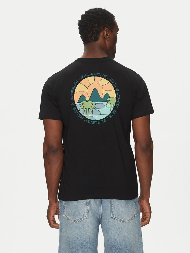 Billabong Billabong Marškinėliai Brightness Ss EBYZT00306 Juoda Regular Fit