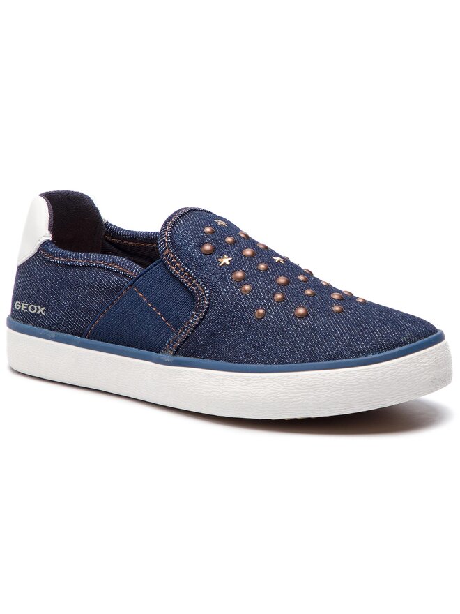 Tennis Geox J Kilwi Girl O J92D5O 00013 C4002 S Navy chaussures