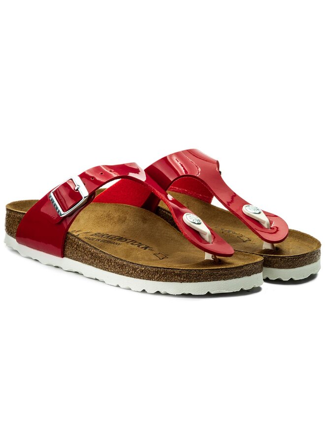 Zehentrenner Birkenstock Gizeh Bs 1005298 Rot eschuhe
