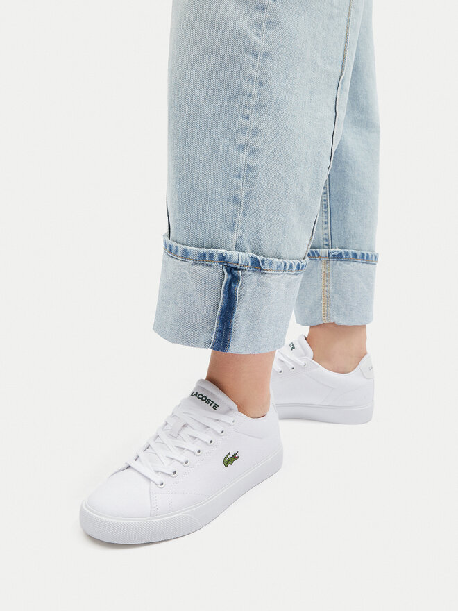 Lacoste Sneakers aus Stoff Lacoste 7-49CFA0004 Weiß