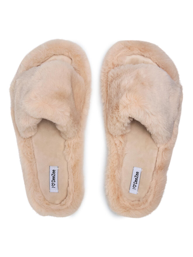 DeeZee Hausschuhe DeeZee BE-X-4001-1 Beige