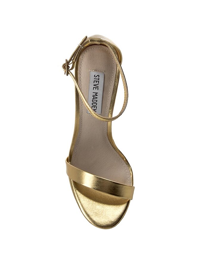 Steve Madden Босоніжки Steve Madden Stecy Sandal 91000080-0W0-07004-15007 Золотий