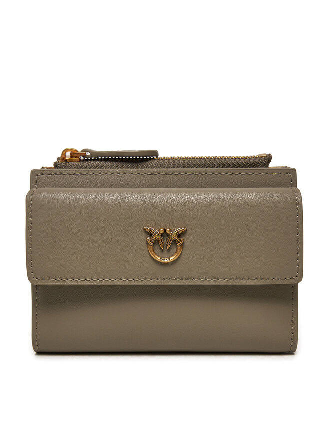 PINKO Liels sieviešu maks Pinko Compact Wallet . 103612 A0F1 Pelēks