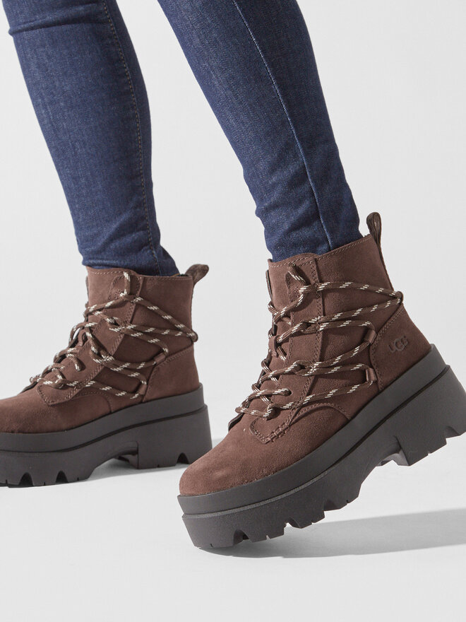 Ugg Žygio batai Ugg W Brisbane Lace Up 1143841 Ruda