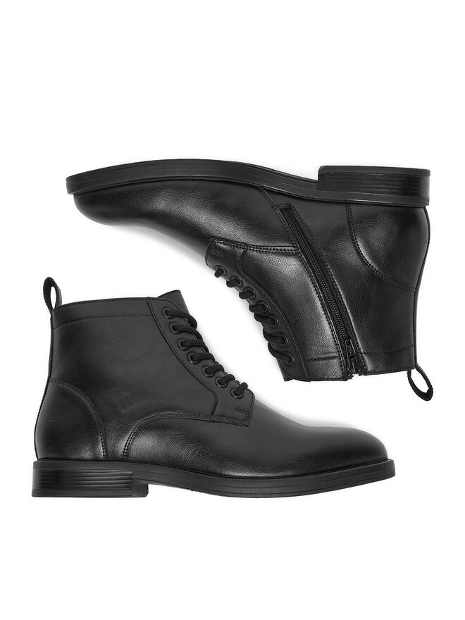 Lanetti Botines planos Lanetti CEO-STERN-01S MI08 Negro