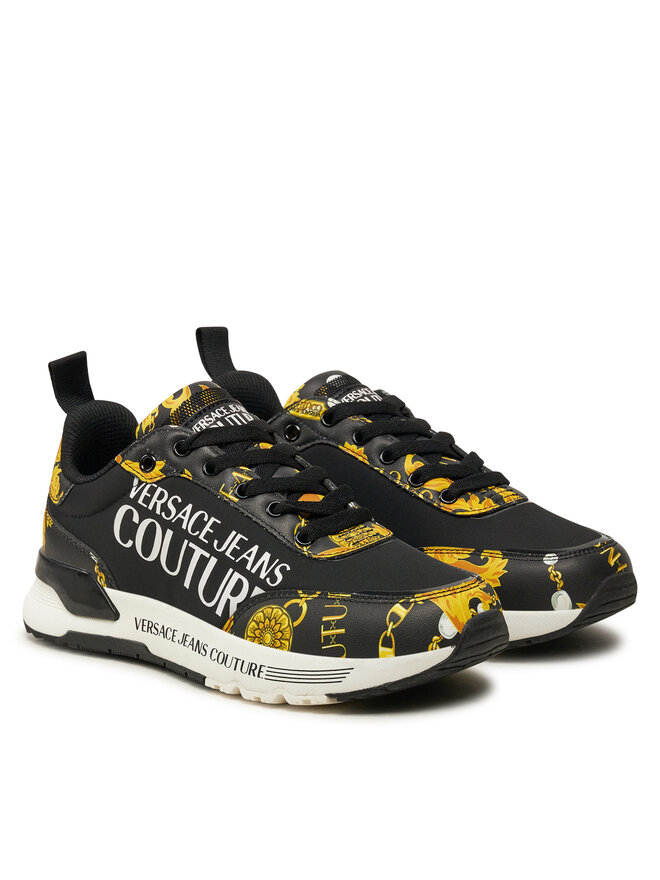 Versace Jeans Couture Αθλητικά Versace Jeans Couture Dynamic 77VA3SA3 Μαύρο