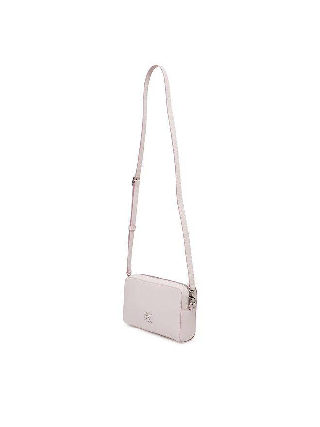 Calvin Klein Jeans Ročna torba Calvin Klein Jeans Minimal Monogram Ew Camera Bag LV04K3162G Écru