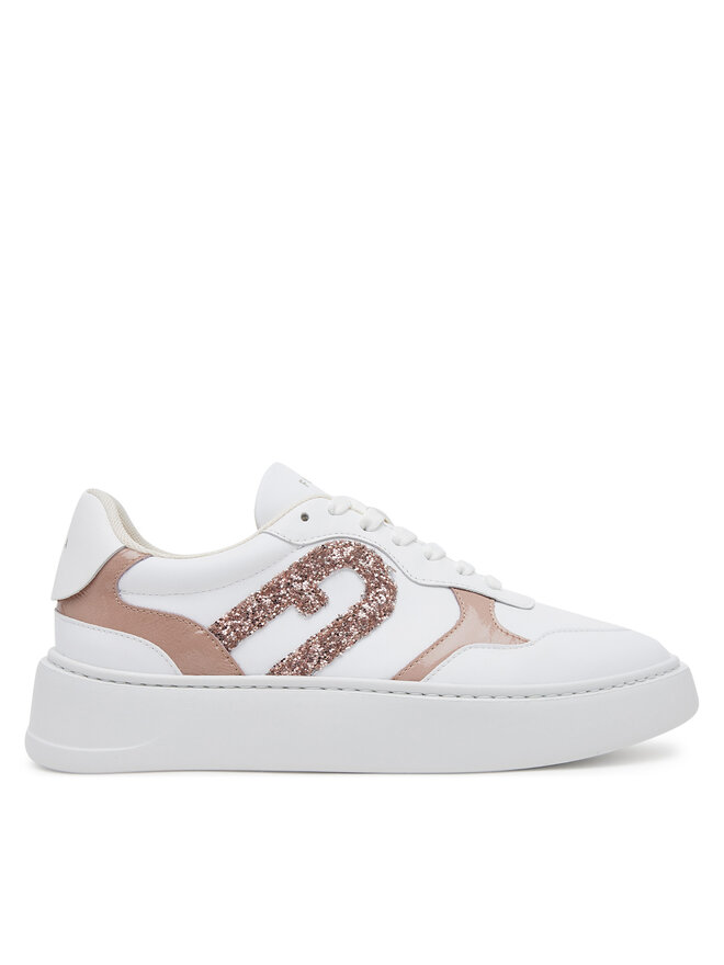 スニーカー FURLA YI07SPT BX3901 3752S Sneakers leather white color Sneakersy Furla YI07SPT BX3901 3753S Różowy | eobuwie.com.pl