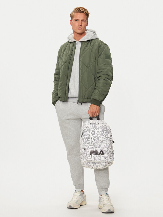 Fila Plecak Fila Bend Back To School Map Aop Backpack Sâcool Two FBT0001.13239 Biały