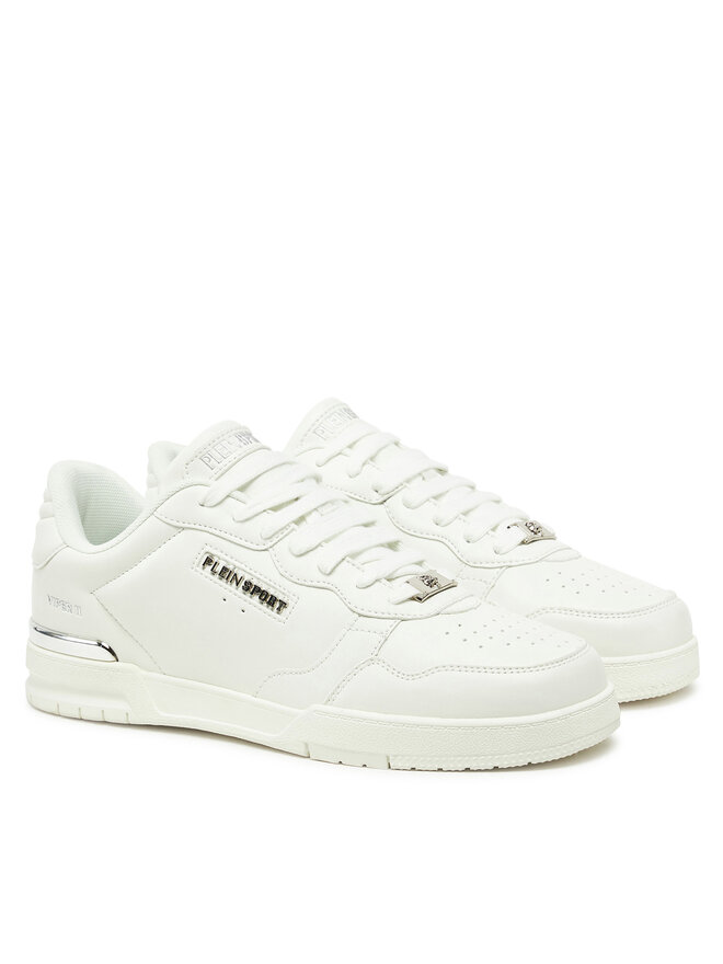 Plein Sport Sneakersy Plein Sport SAES USC0738 STE003 Biały