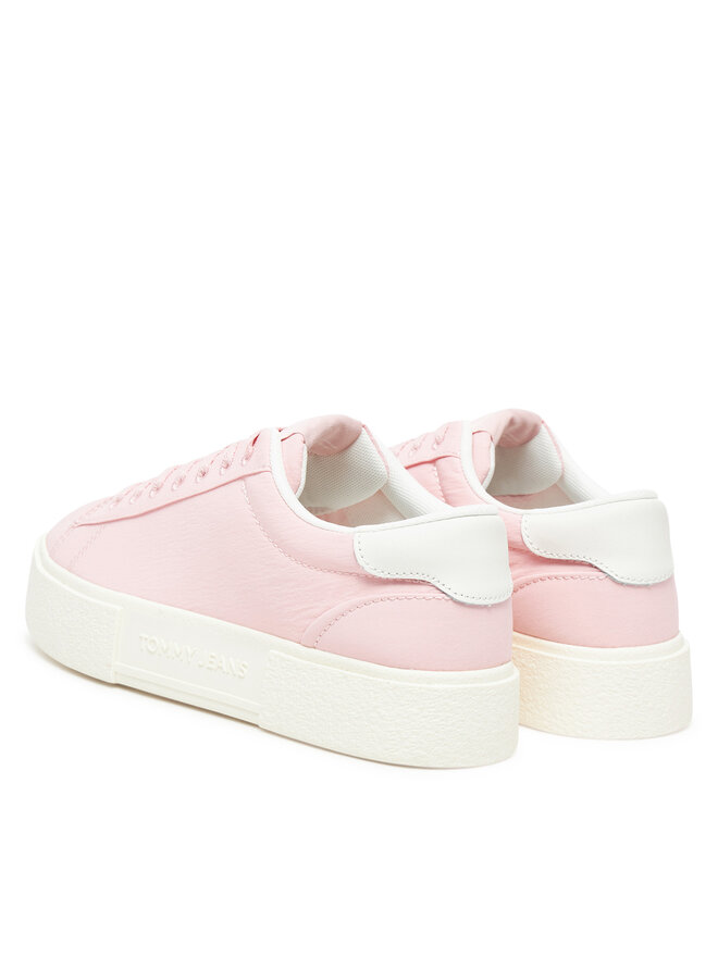 Tommy Jeans Сникърси Tommy Jeans Tjw Flatform Sneaker EN0EN02819 Розов