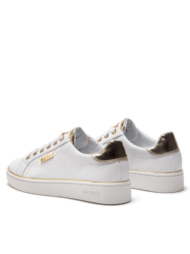 Guess Sneakers Guess Beckie/Active Lady/Leather Lik FL5BEK FAL12 Alb