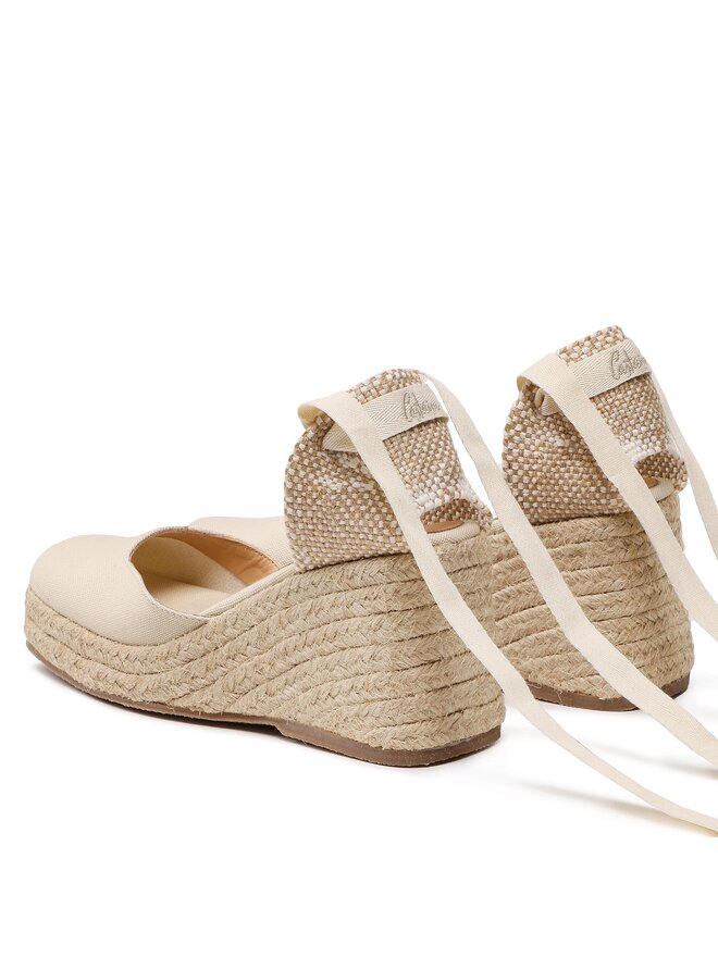 Castañer Espadrilles Castañer Tina Jute/001 023071-203 Weiß