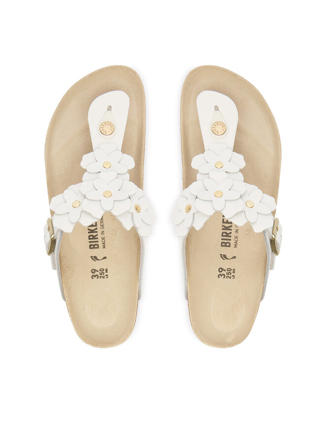 Birkenstock В'єтнамки Birkenstock Gizeh 1026735 Білий